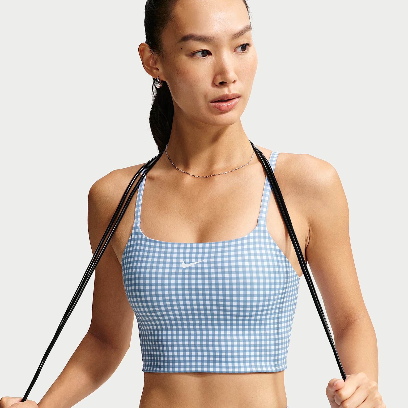 Nike One Women's Light-Support Padded Longline Sports Bra. Nike ID